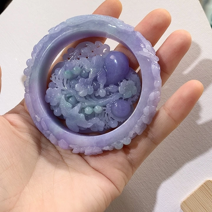 翡翠未镶嵌手镯翡翠手镯