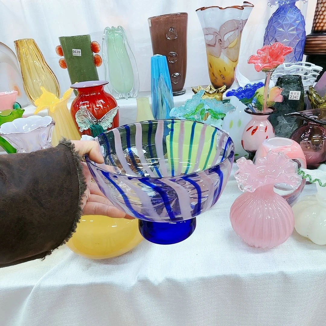 福利不退不换琉璃花瓶艺术品