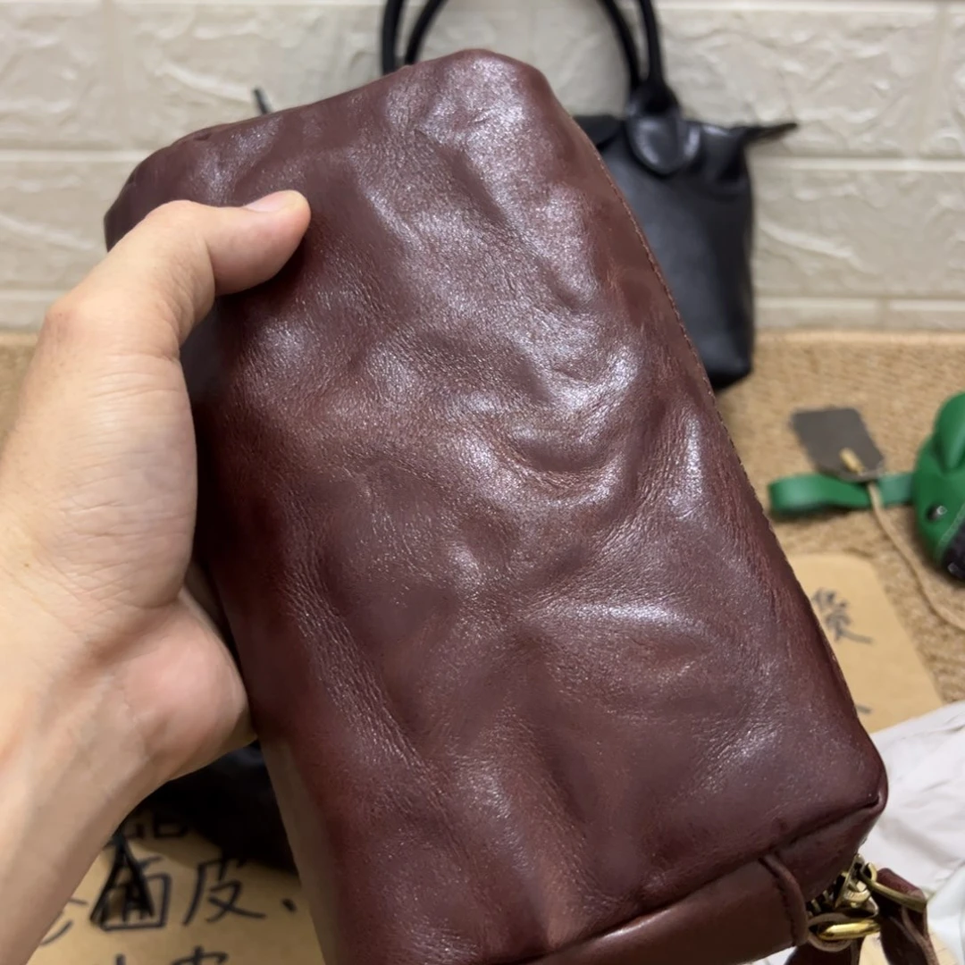 【闪购商品】头层牛皮啡色