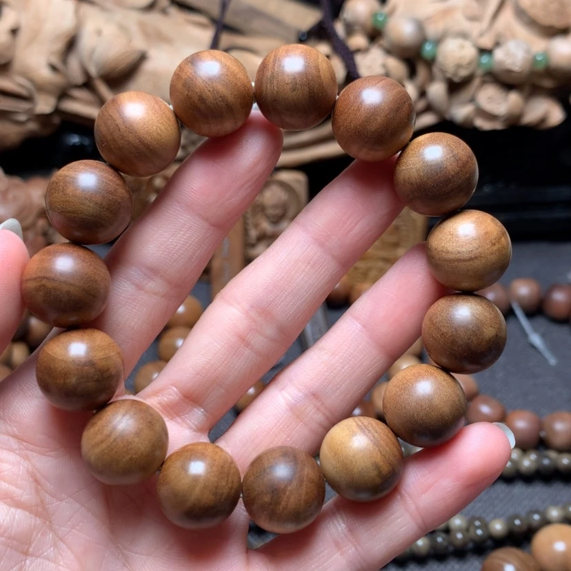 【闪购商品】檀香木手串/手链1.5横纹处理价