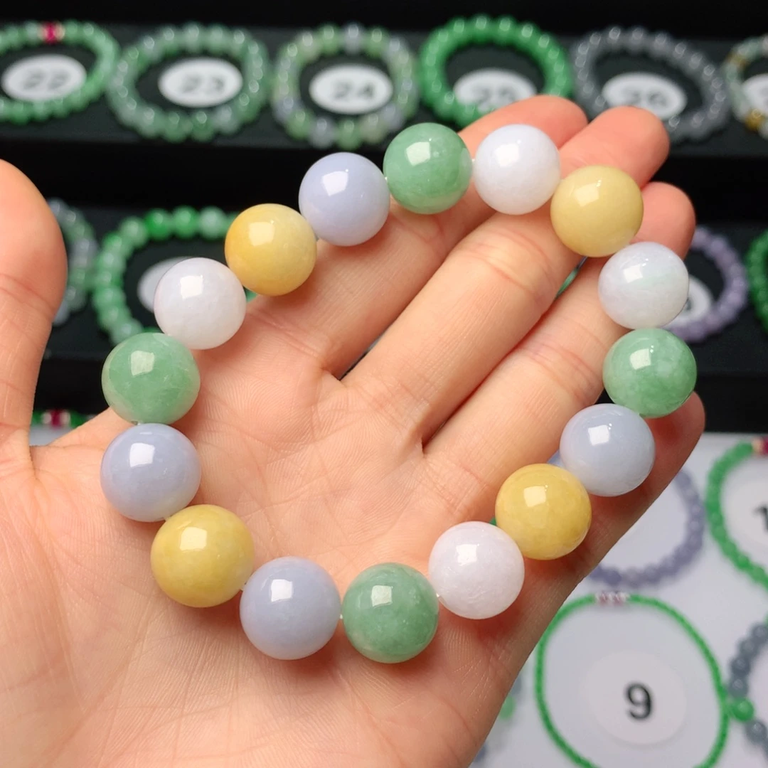 翡翠未镶嵌手链翡翠