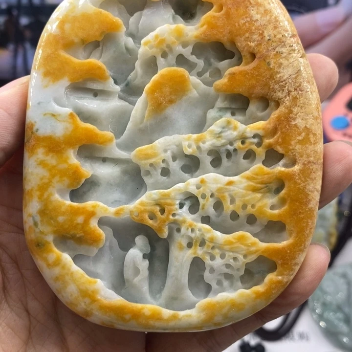 何***忧吊坠(不含链)未镶嵌翡翠2561