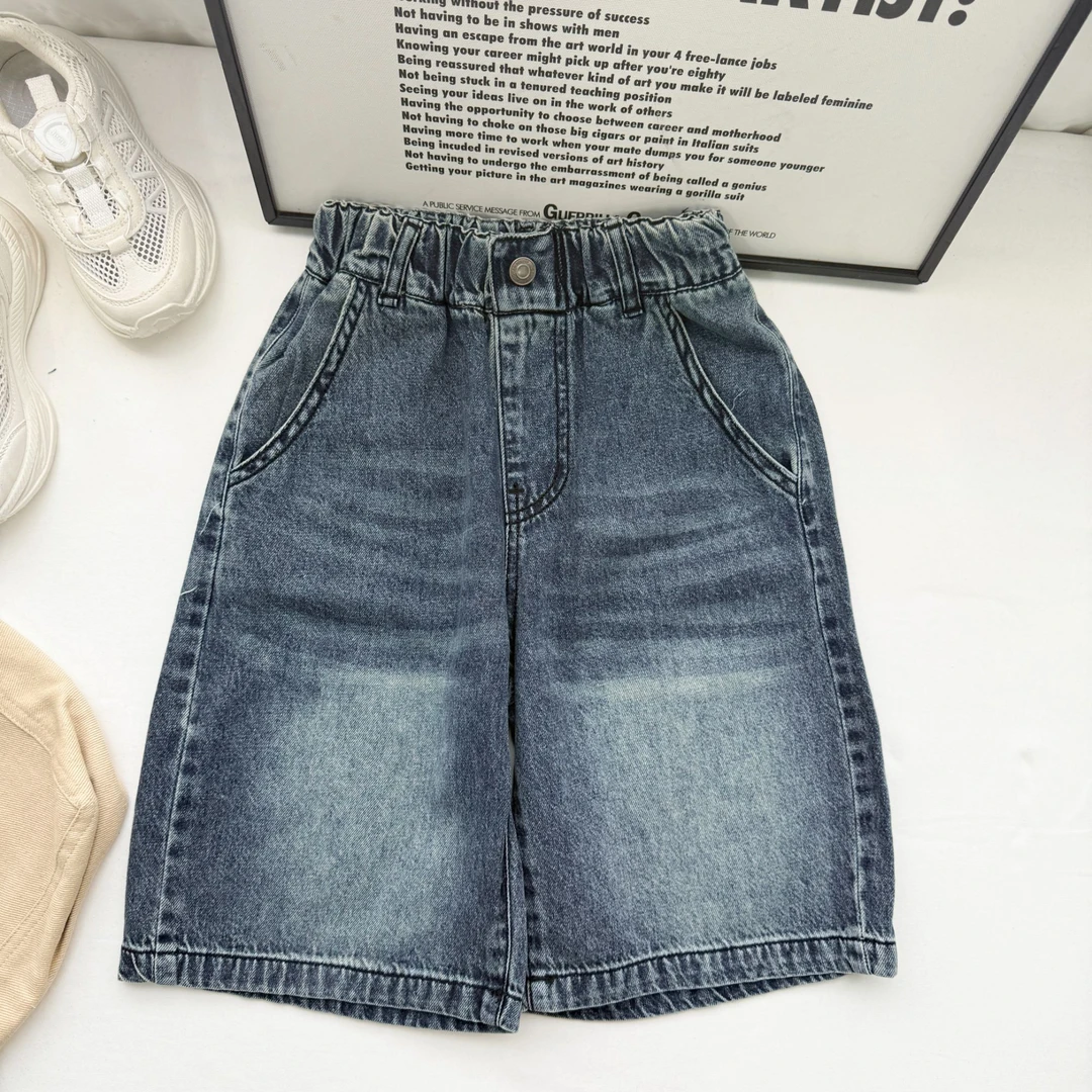 若大王时尚儿童百搭童装牛仔短裤 TY-1223