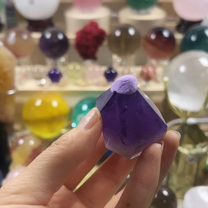 紫晶珠宝半成品未镶嵌17