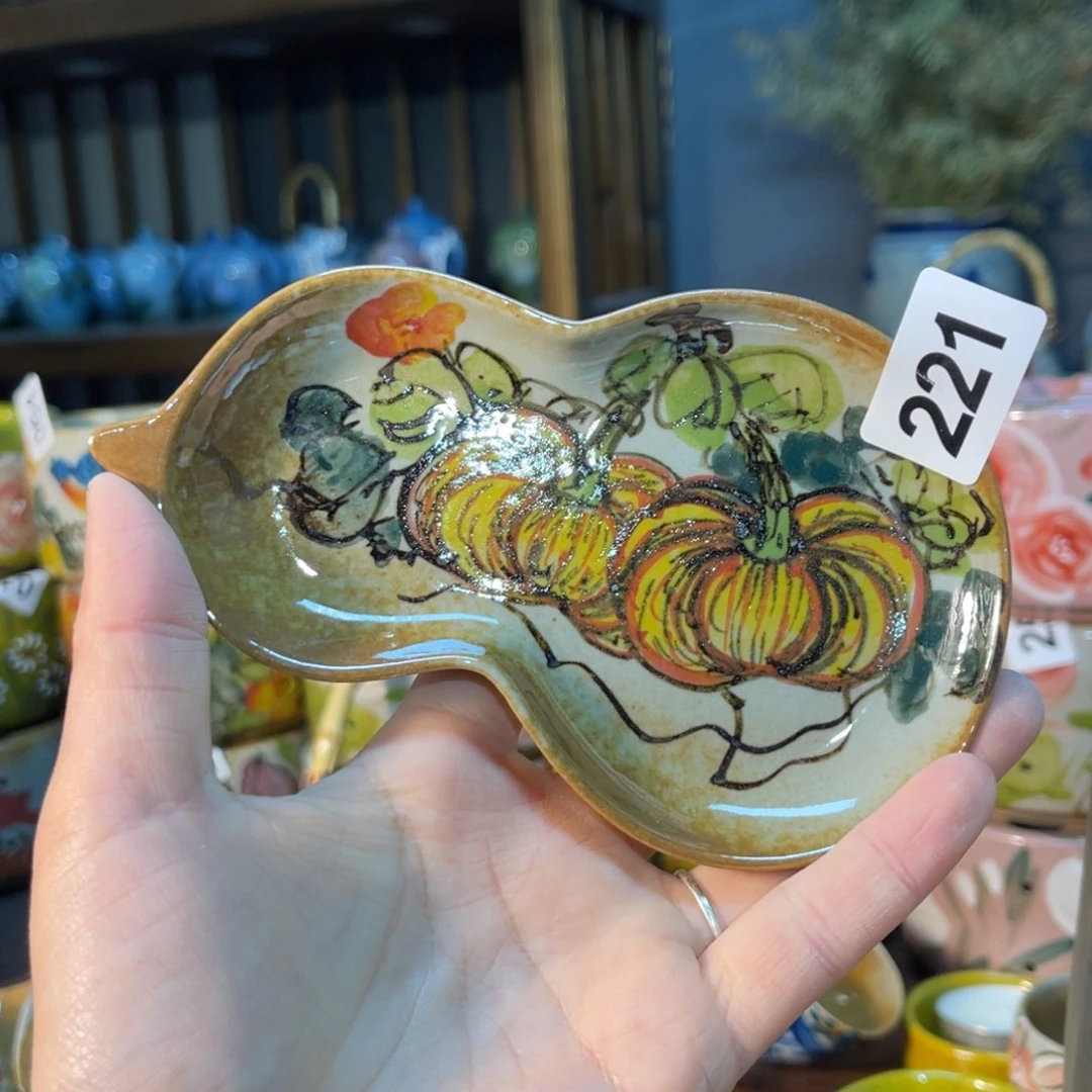 杯素浅陶瓷手工手绘