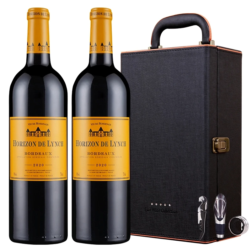 林奇慕沙曙光干红葡萄酒750ml*2赠双支水钻礼盒