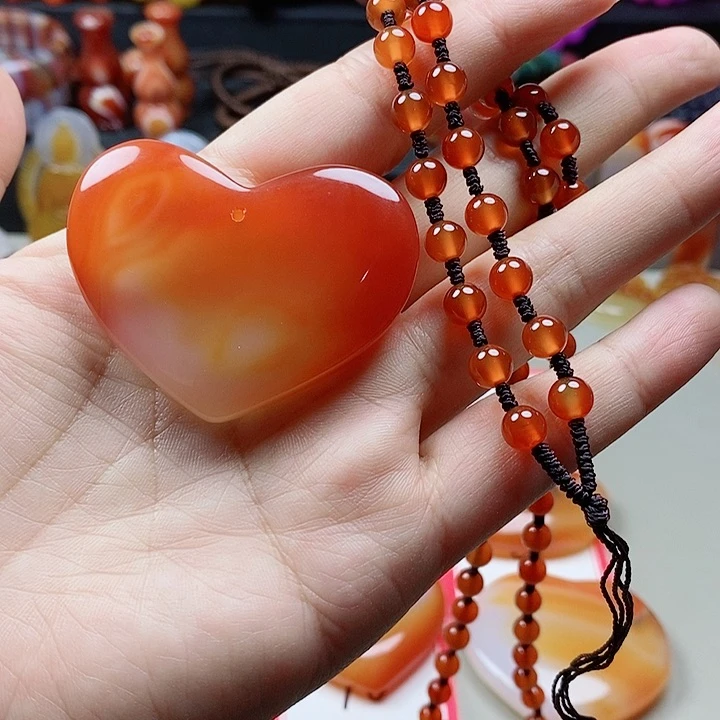 未镶嵌吊坠(不含链)玛瑙/玉髓伊*