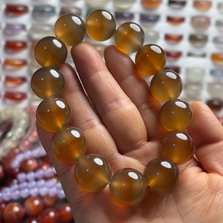 玛瑙/玉髓未镶嵌手链