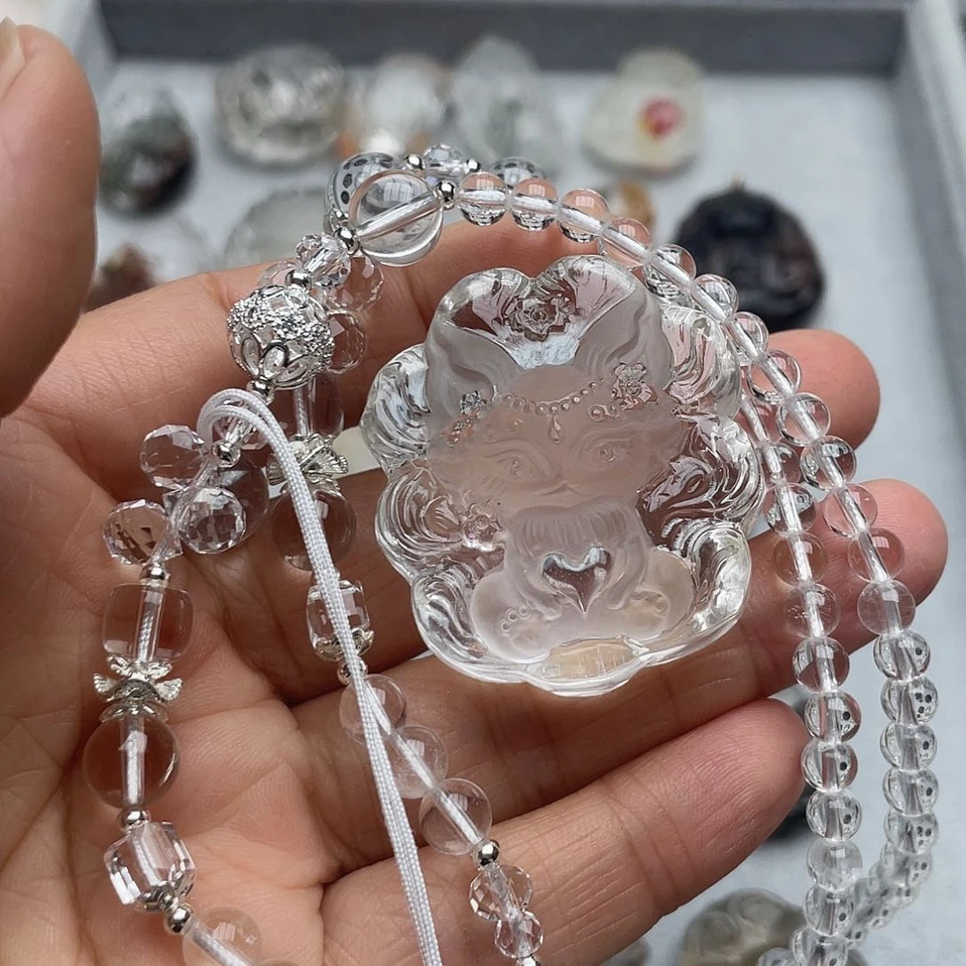 未镶嵌吊坠(不含链)水晶大****而