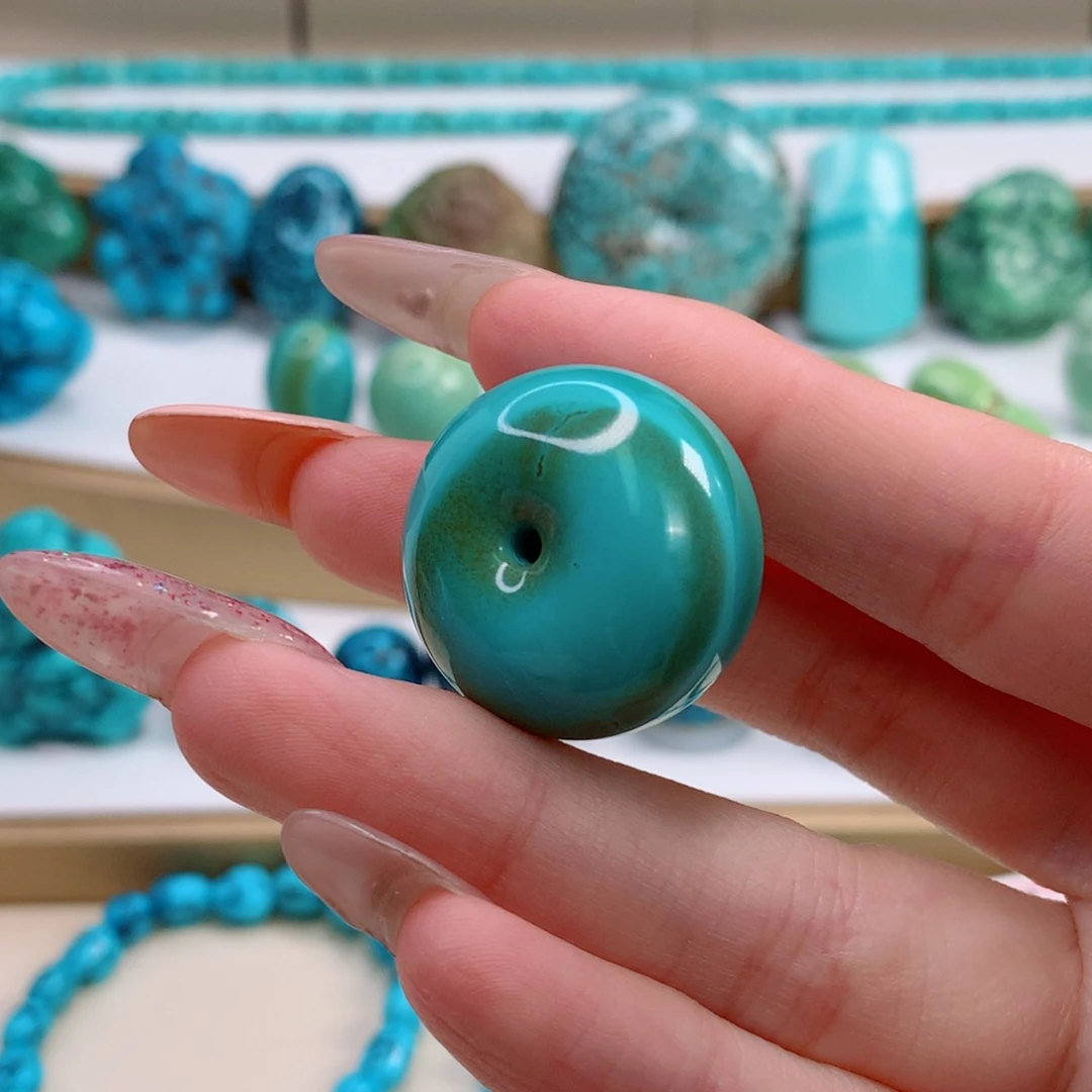 未镶嵌绿松石珠宝奇石