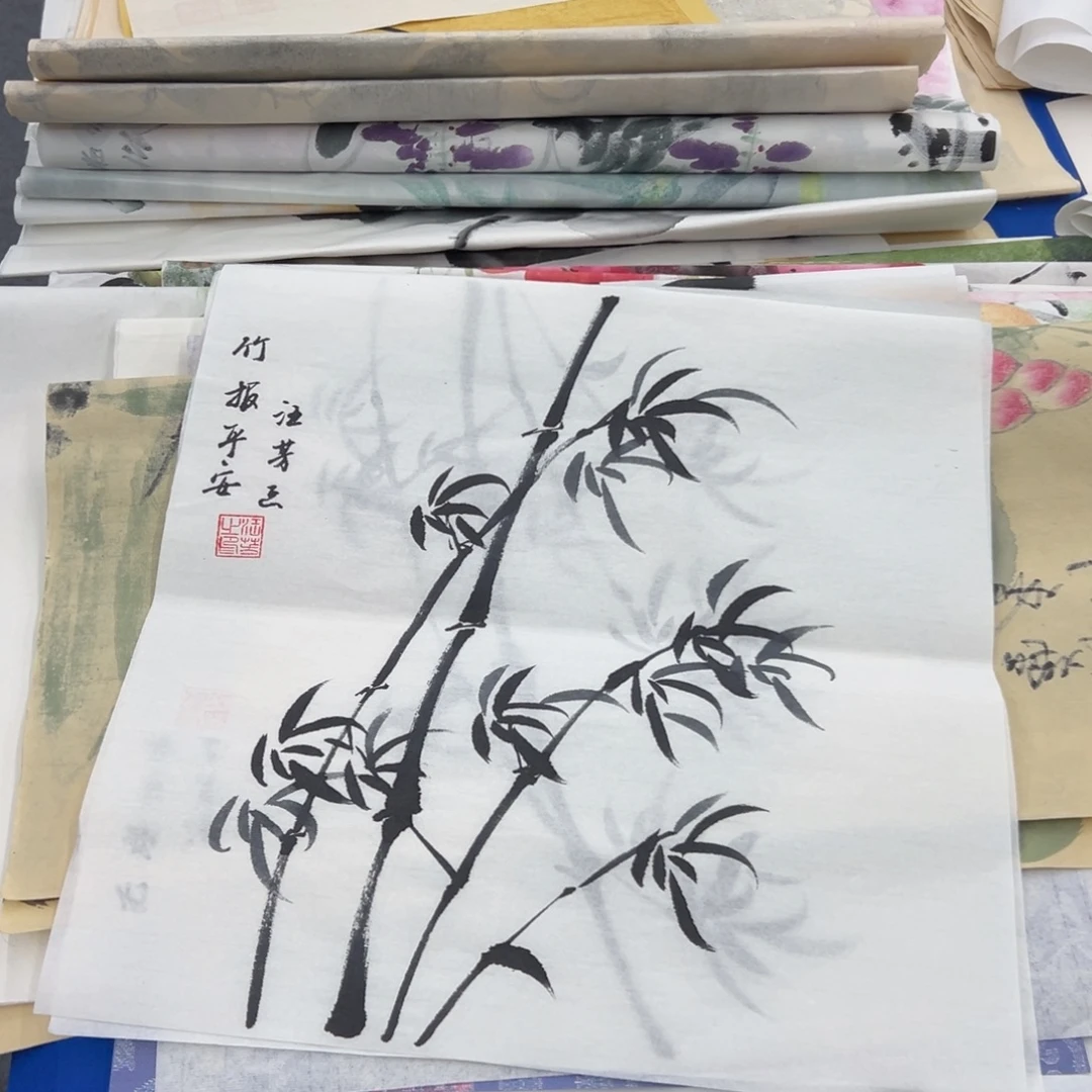 国画绘画作品请欣赏展示