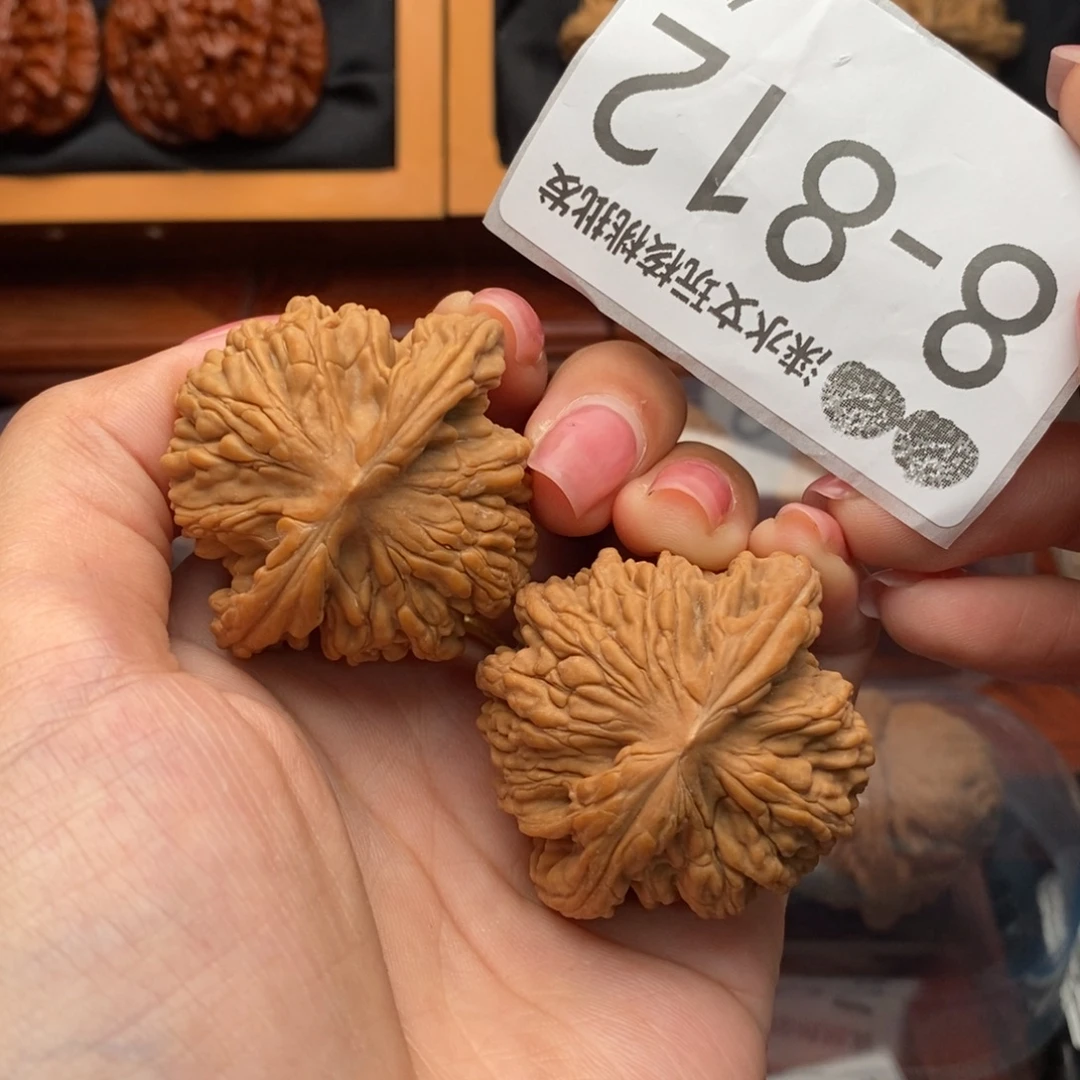 把件文玩核桃44虎头