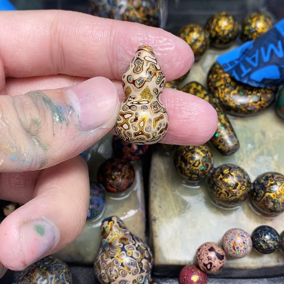 恩*非遗手工 大漆工艺规格2.8cm