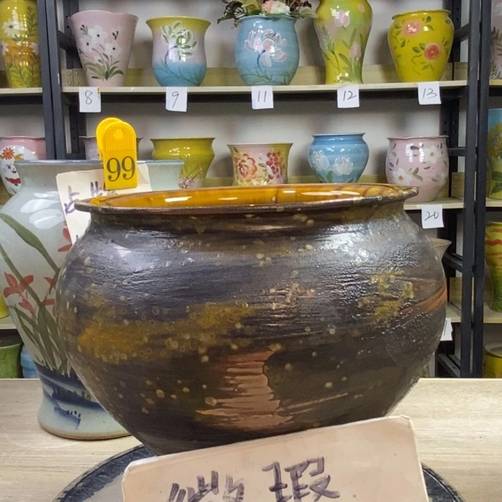 景德镇高温陶瓷花盆