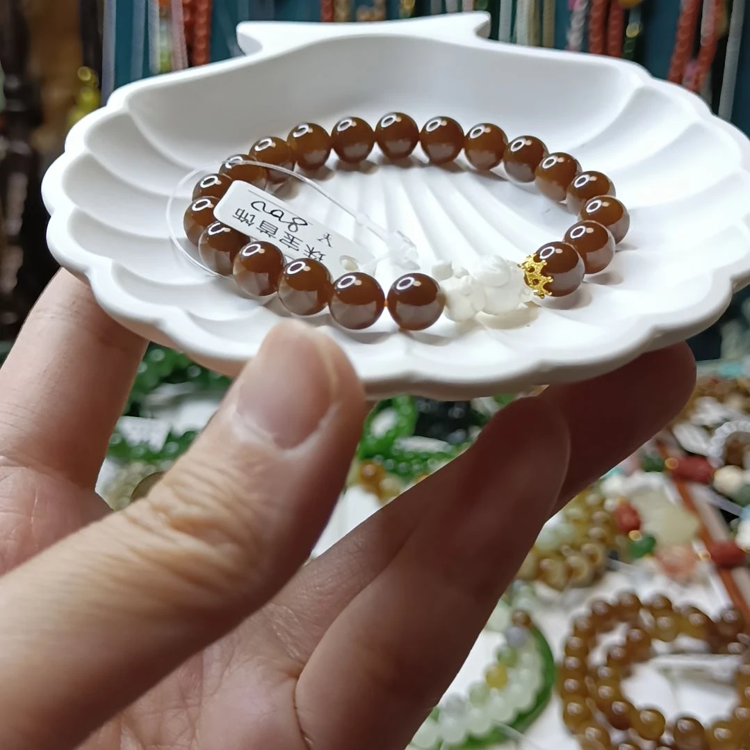 和田玉（糖玉）手链未镶嵌