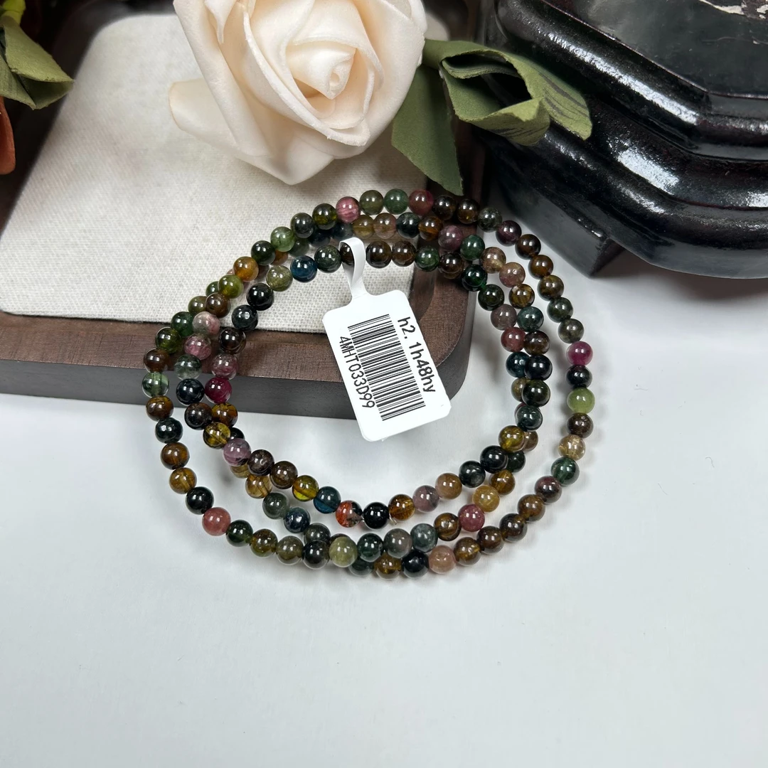 碧玺多圈/多样性发一4mm+