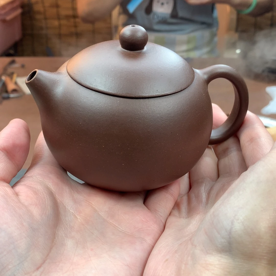 茶壶紫砂西施 紫泥 240cc 周宜君
