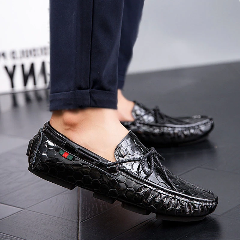 豆豆鞋男软底2025秋款潮流韩版英伦休闲男士青年驾车懒人鞋子