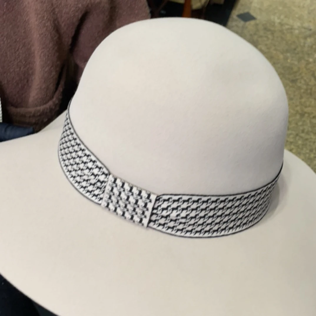 95新 Hermes/爱马仕 夏七中古/粉色帆布
