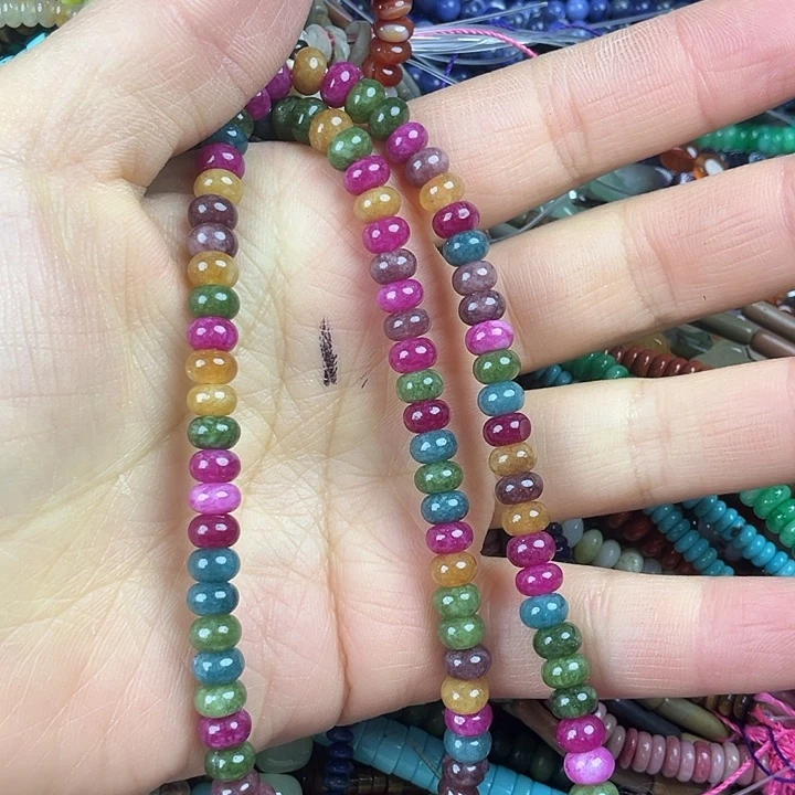 查罗石散珠合金卡6算珠一条