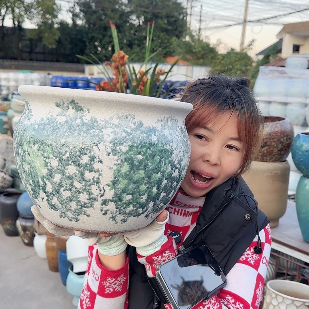 王嫂花盆1120-189高21口28