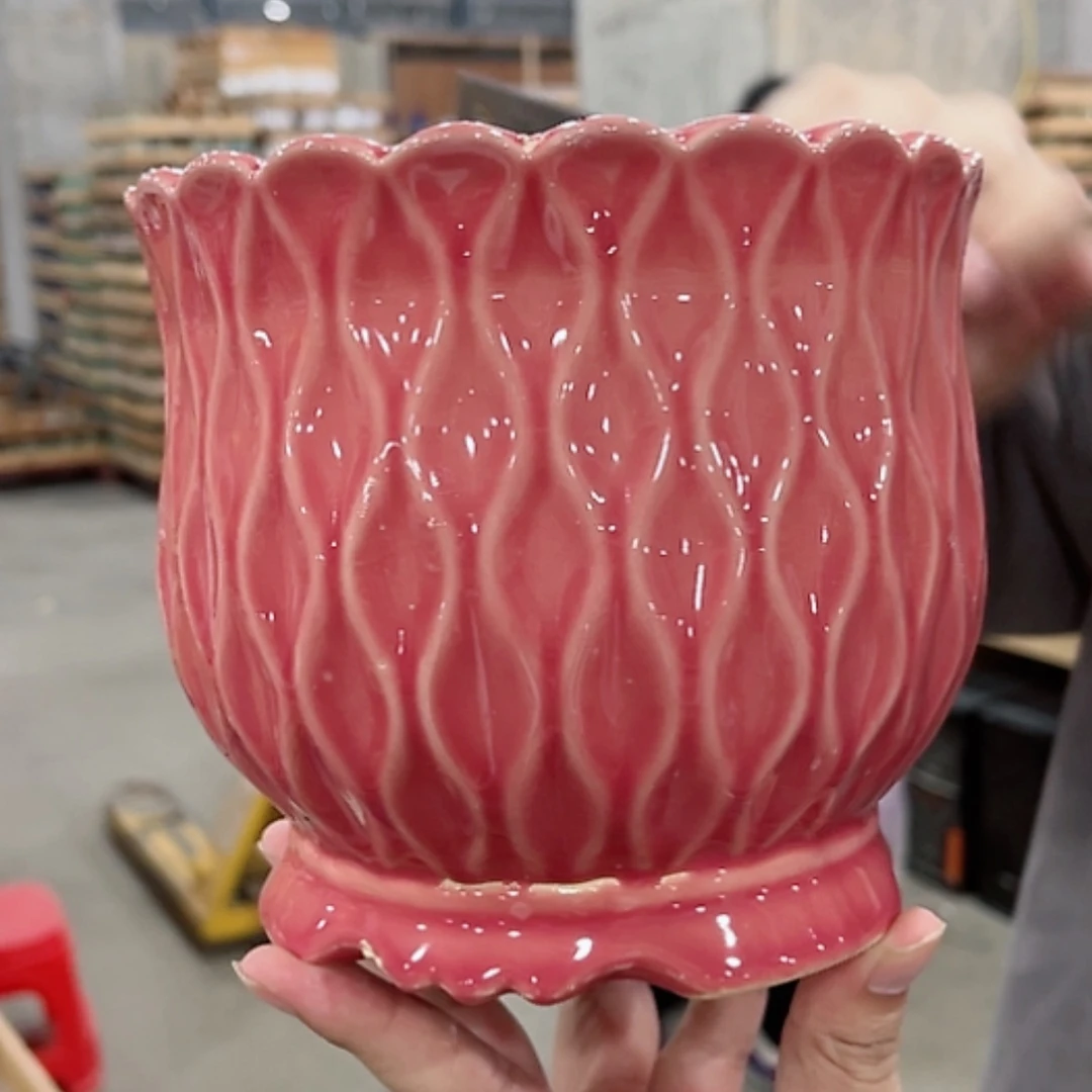 【闪购商品】陶瓷花盆