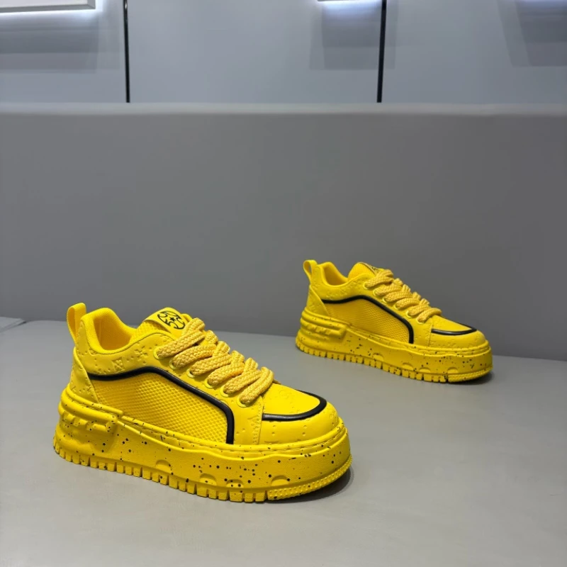 厚底高级感网红款潮鞋男鞋时尚休闲百搭2025年夏季新款男士鞋子