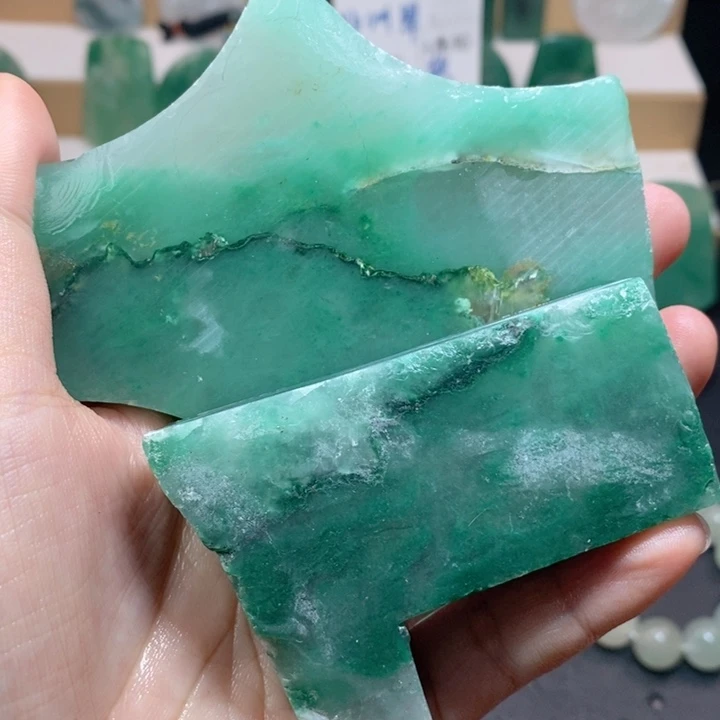 未镶嵌石英质玉珠宝奇石非洲翠