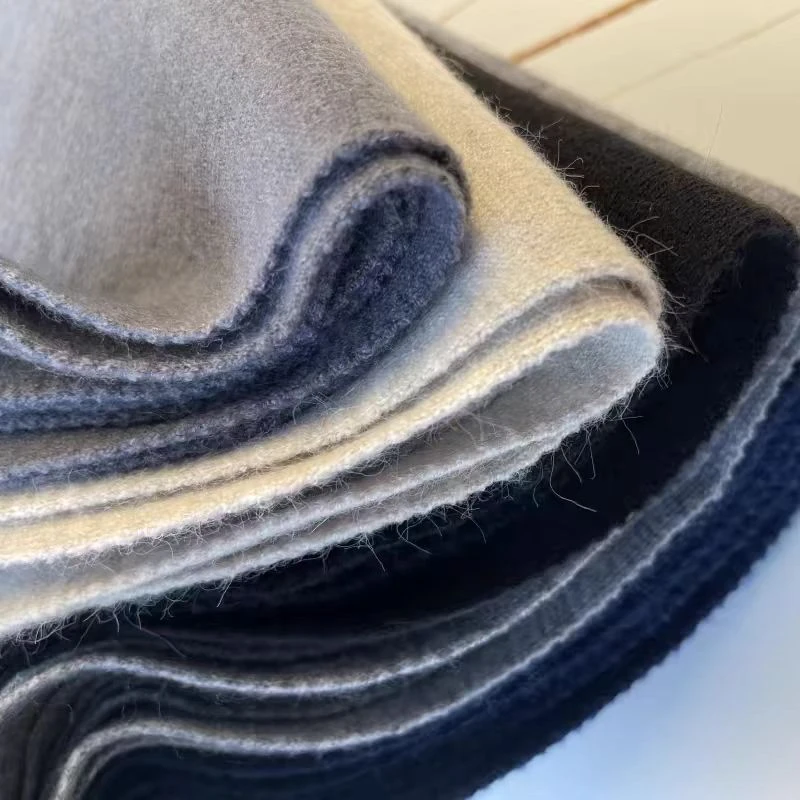 音音宠粉双面羊绒经典百搭保暖时尚女士长款加厚围巾