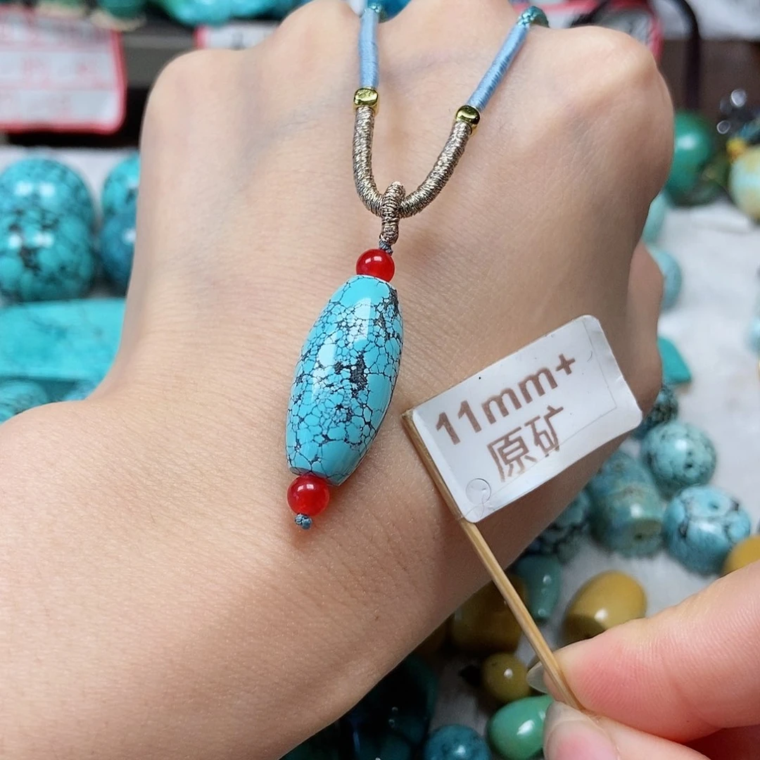 绿松石未镶嵌珠宝半成品