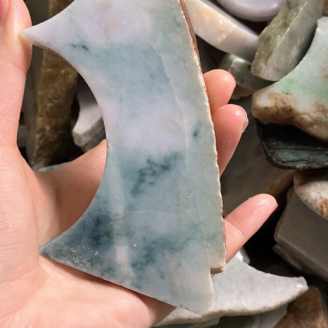翡翠未镶嵌颈饰天然翡翠
