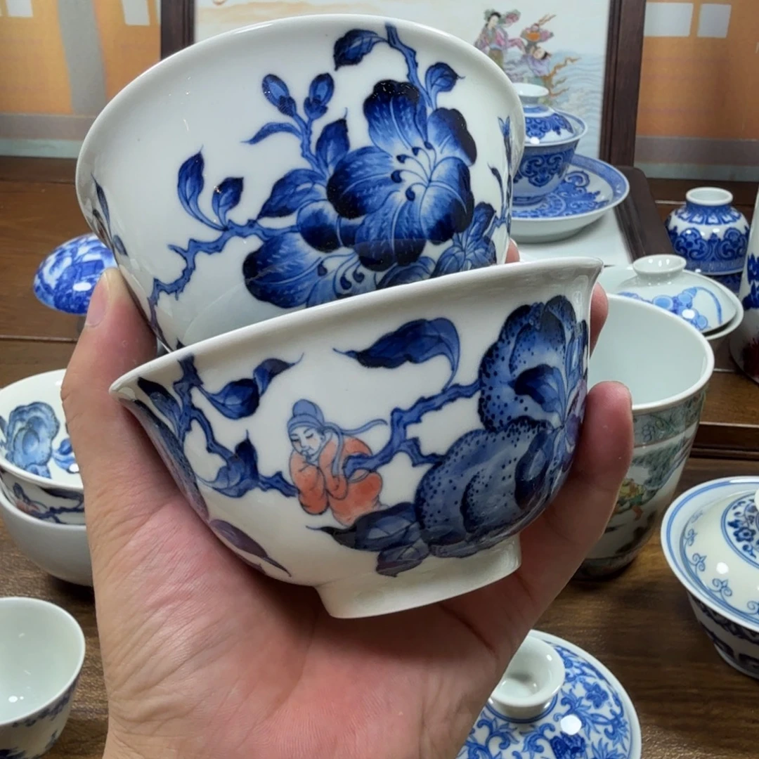 不***懂全手工全手绘陶瓷