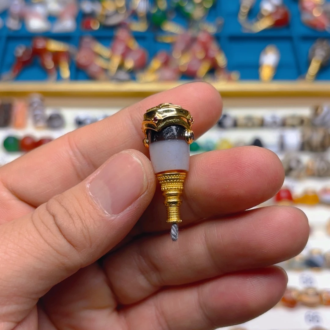 常***华玛瑙/玉髓未镶嵌隔珠