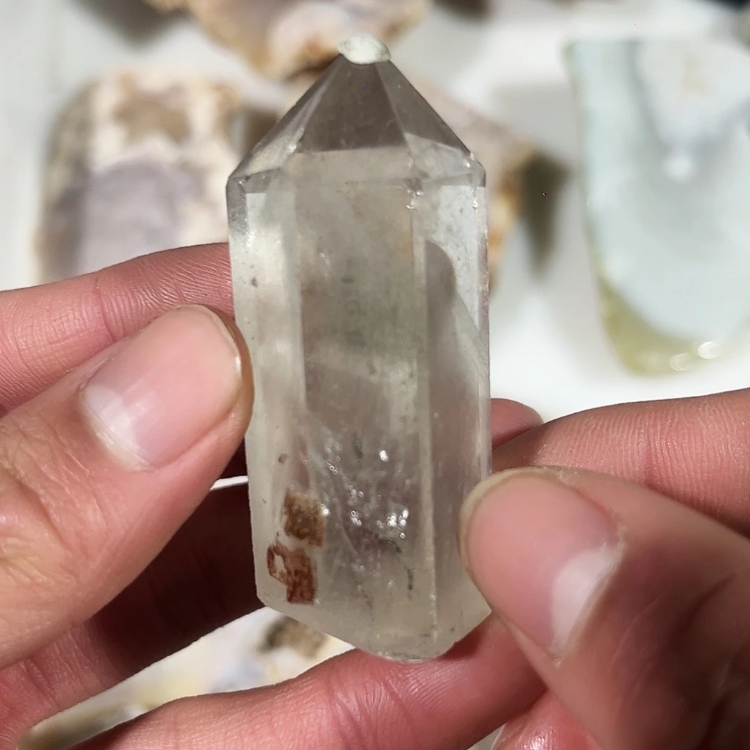 水晶天然水晶微瑕未镶嵌