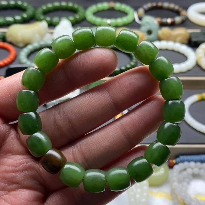 和田玉手链未镶嵌