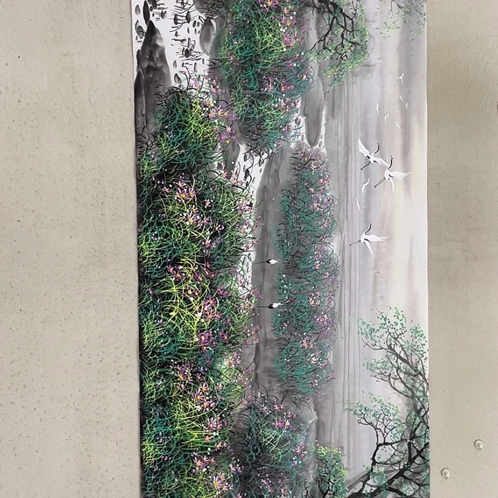 国画国画作品欣赏。国画