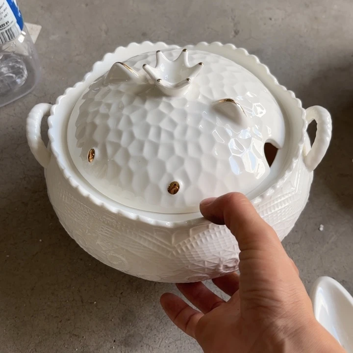 碟微瑕介意勿拍……088不能明火