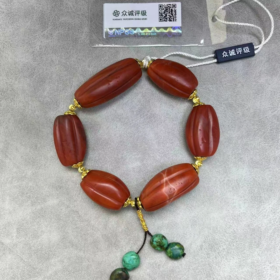 清代 南瓜珠老甘南 手串 YZ0076［燕赵造物司］