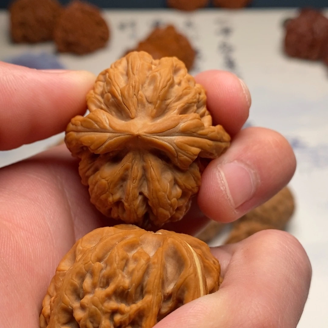 用***9把件文玩核桃锦鲤