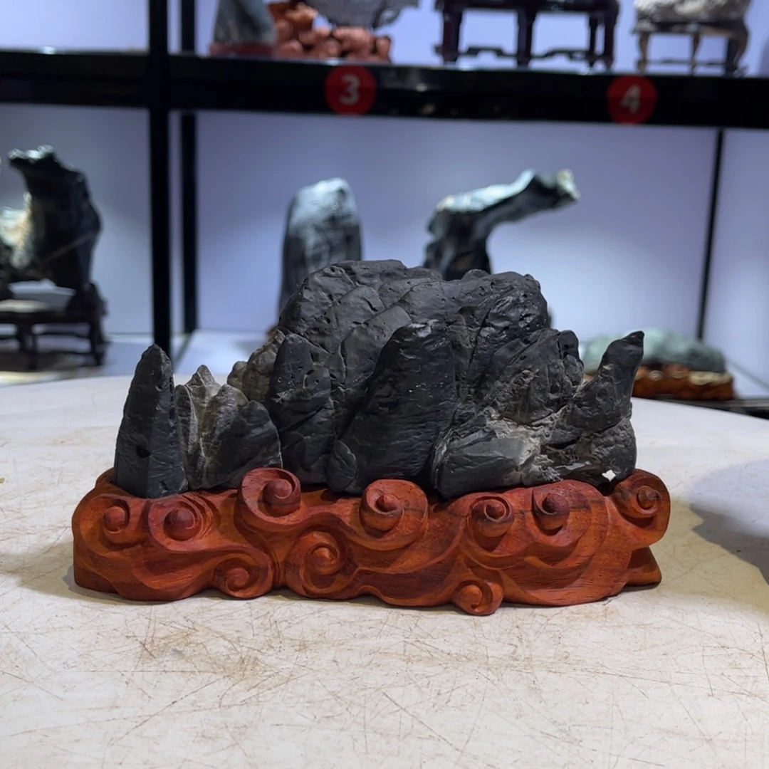 张***令石材灵璧奇石文化