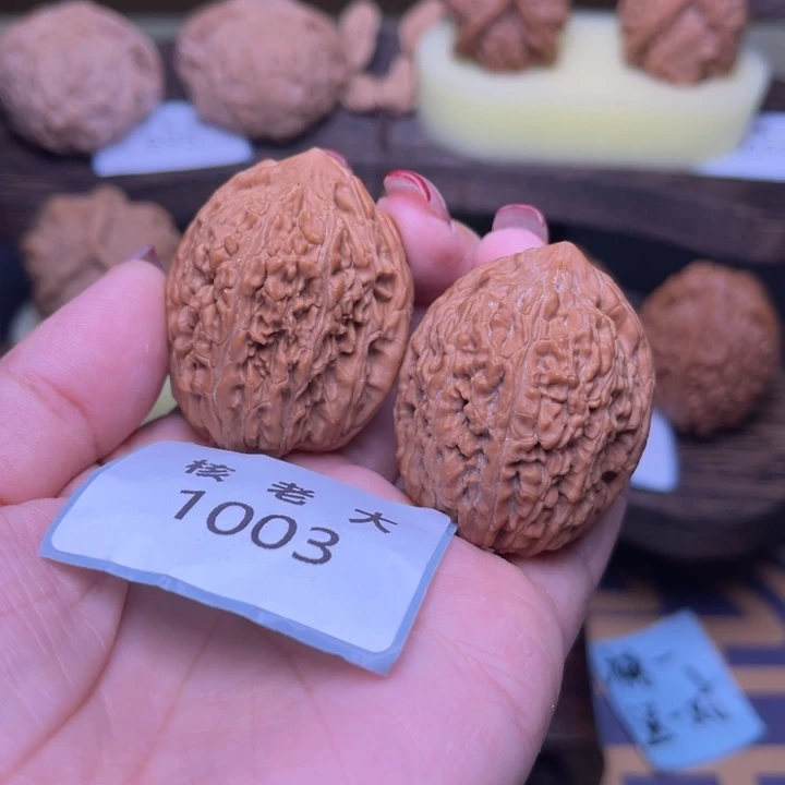 把件文玩核桃大蒜头35.1003