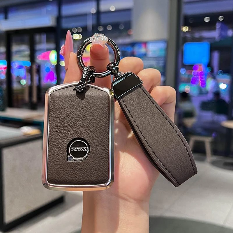 沃尔沃s90钥匙套专用扣保护壳男女铝合金真皮汽车用品高级2026款