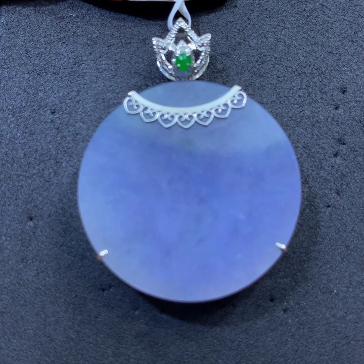 翡翠18K金镶嵌手链翡翠