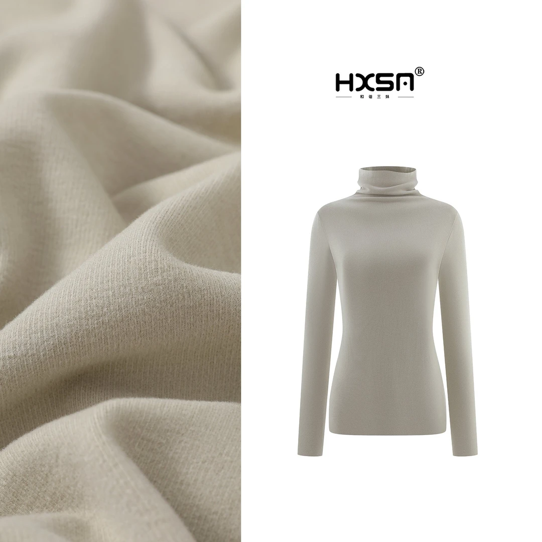 （现）HXSM「女高领德绒打底届天花板」秋宝藏衣橱打底衣008