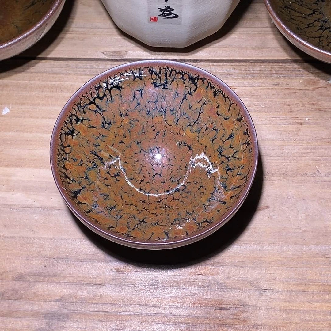 茶盏正阳龙窑柴烧建盏