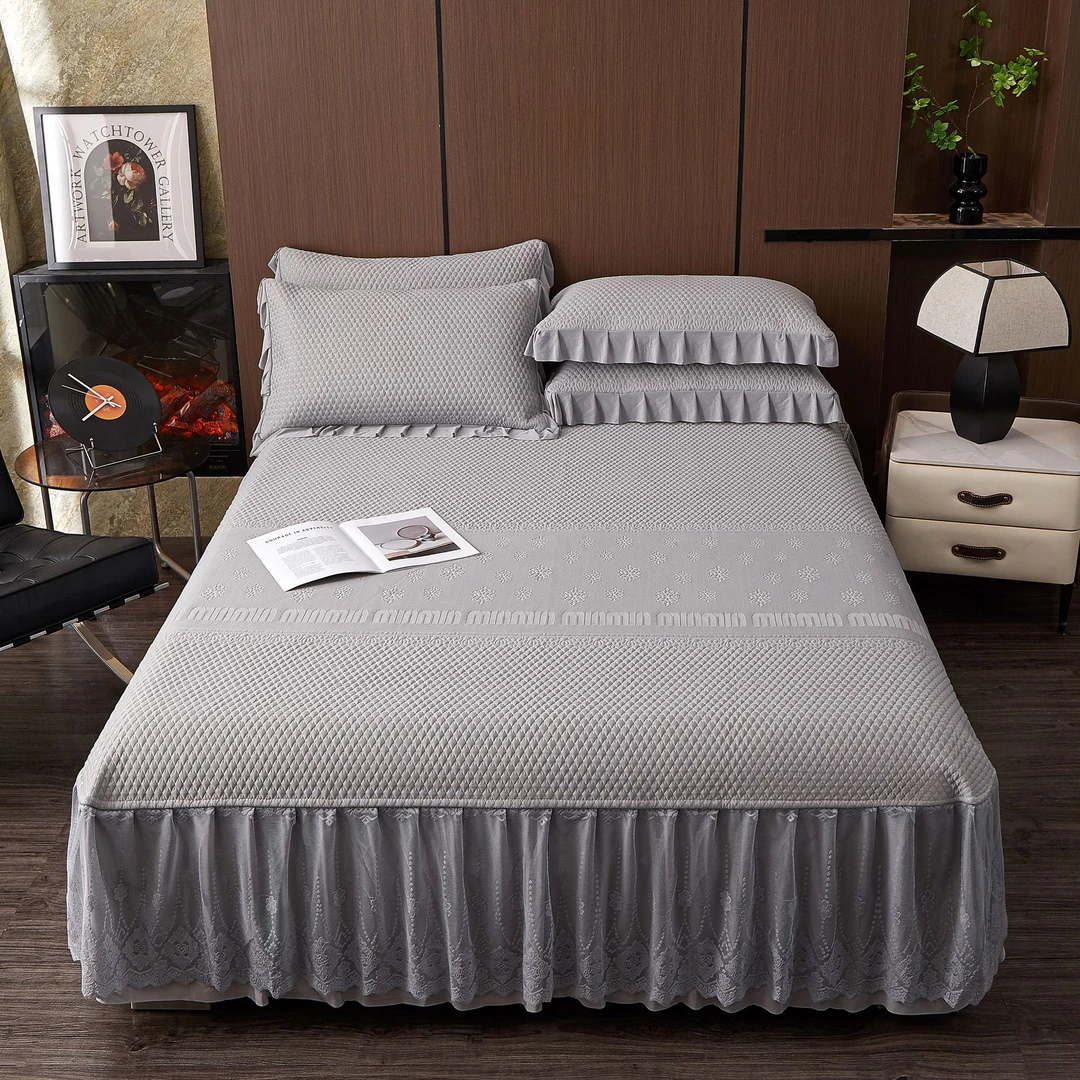 爱心豆豆 miumiu 全凉感凉席三件套 加大适合1.8/2.0米床