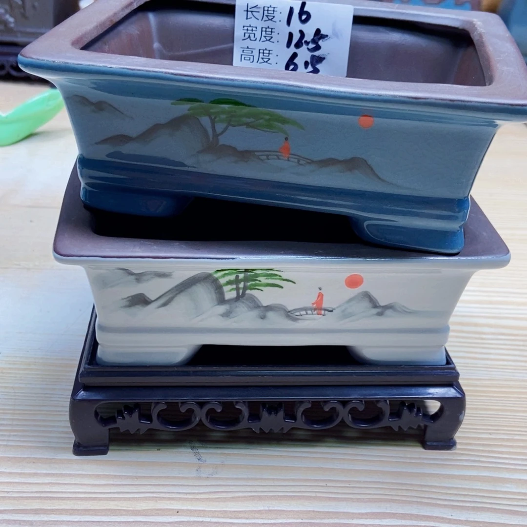 瓷片陶瓷花盆陶瓷艺术