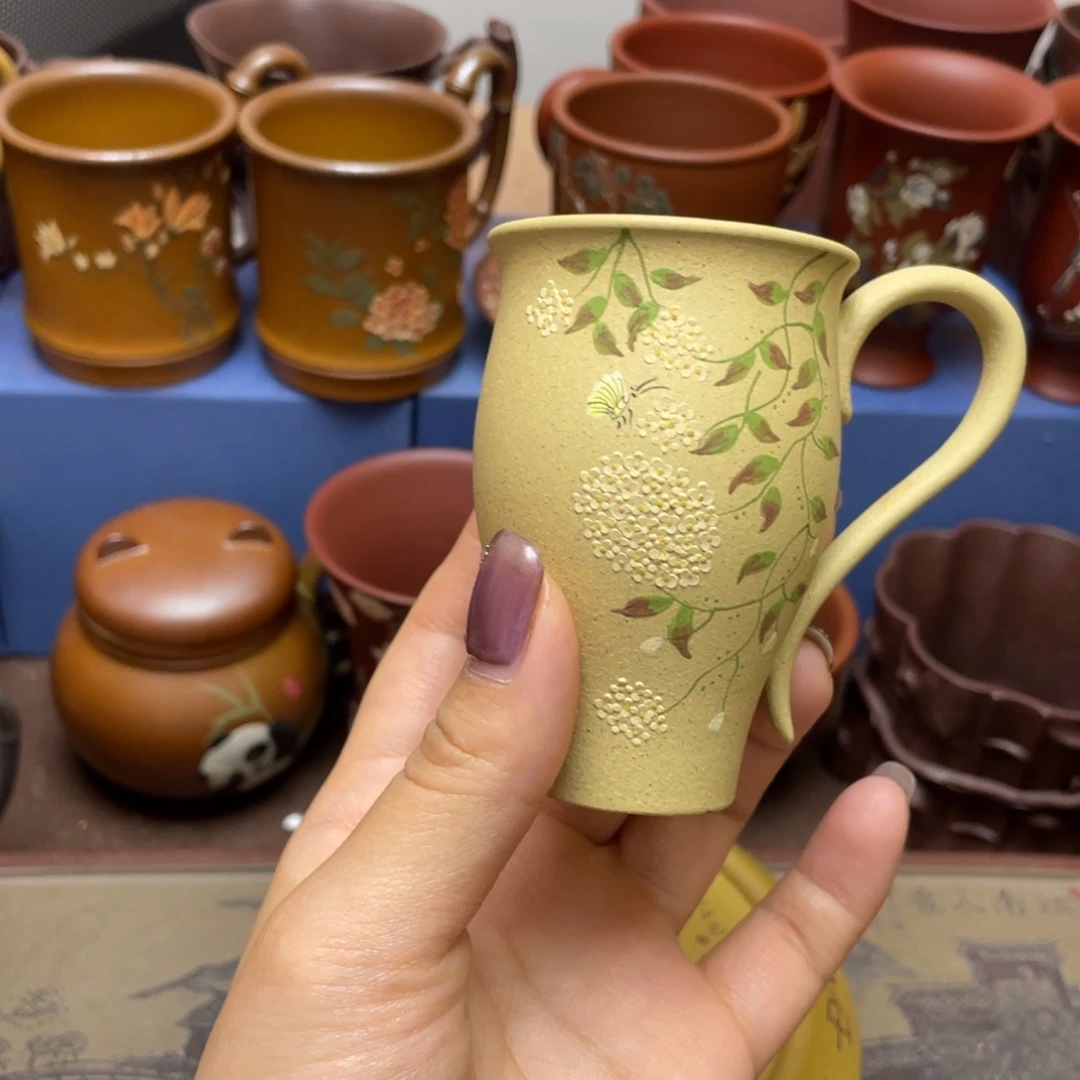 紫砂茶杯紫砂主人杯
