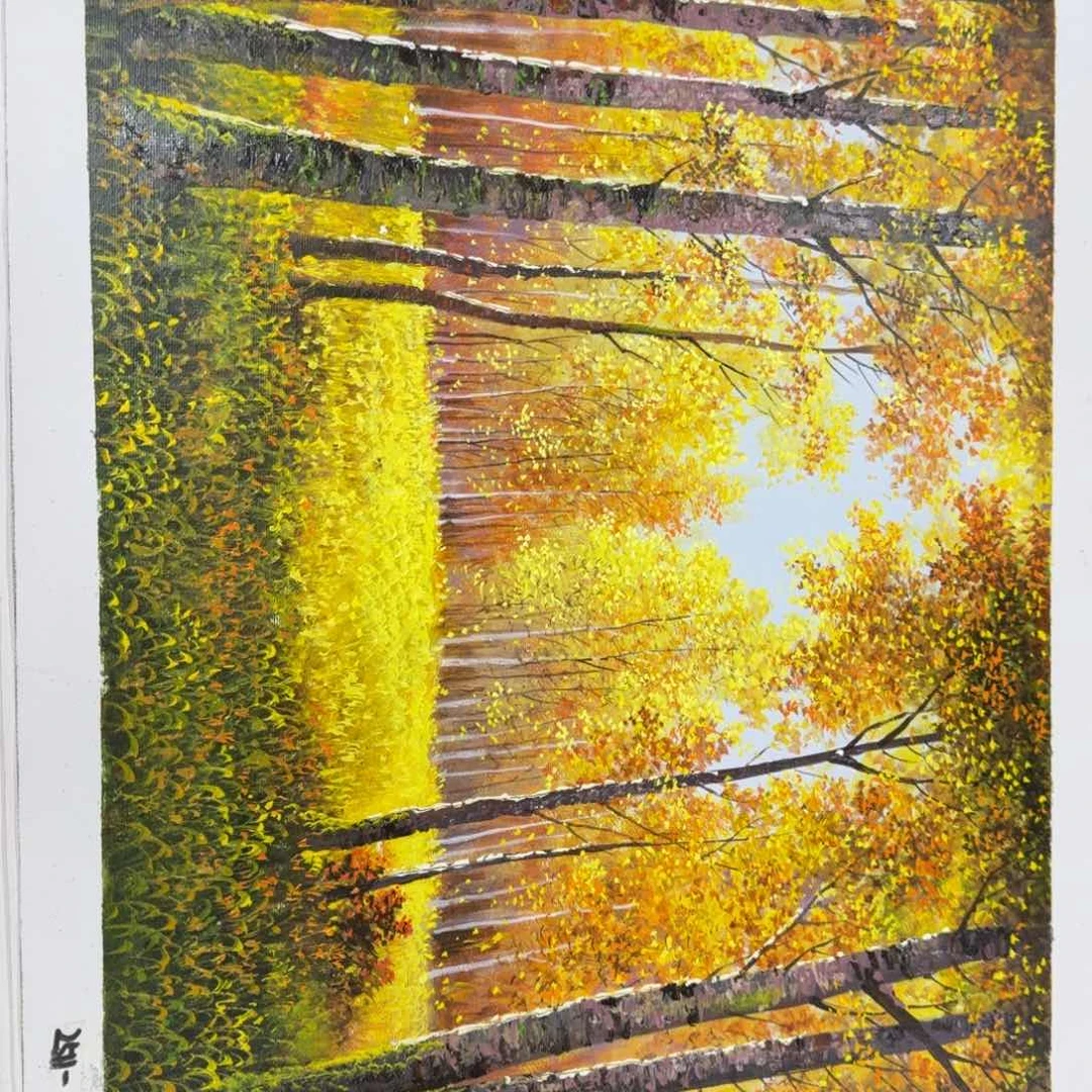 油画在我心里我就是一