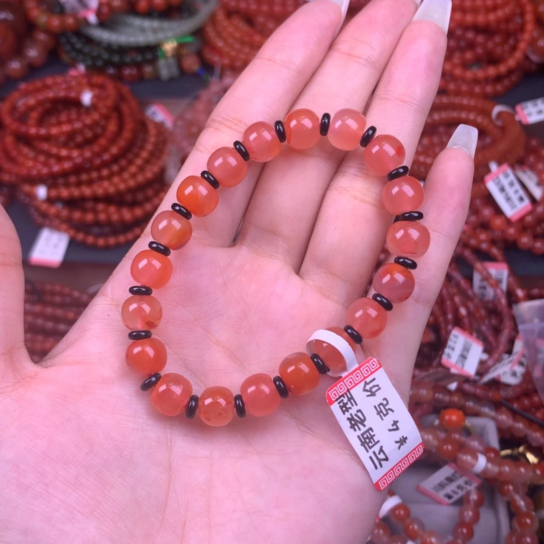 未镶嵌手链南红玛瑙17号卡8.8